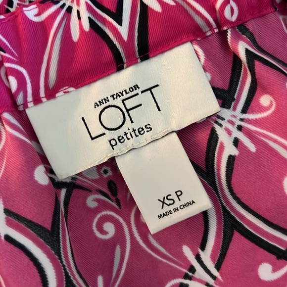 LOFT Sleeveless Satin Tank Top - Picture 4 of 8